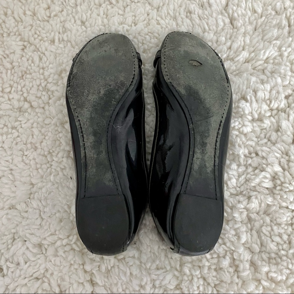 Tory Burch Aaden Black Patent Ballet Flats (Sz: 9.5) - Picture 4 of 8
